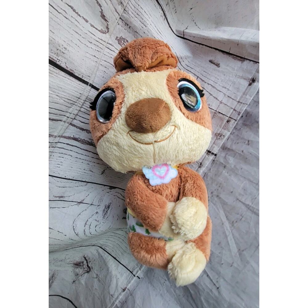 Disney Jr T.O.T.S 10" Sunny the Sloth Plush Stuffed Animal Soft No Blanket Read
